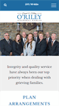 Mobile Screenshot of orileyfuneralhome.com